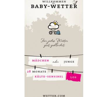 Produktbild wetter.com Baby-Weather