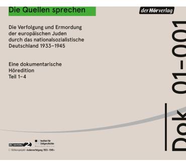 Produktbild BR / Institut für Zeitgeschichte Die Quellen sprechen (Teil 1-4)