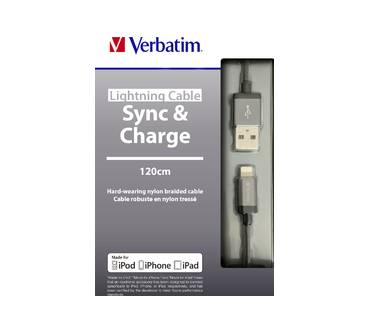 Produktbild Verbatim Lightning Cable Sync & Charge (120cm)