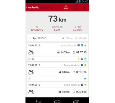 Produktbild Runtastic Road Bike