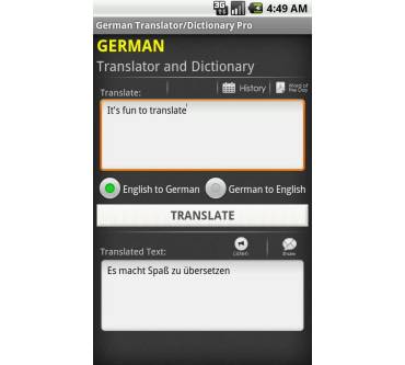 Produktbild GreenLife Apps German Translator/Dictionary