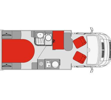 Produktbild Pilote Pacific P650C 2.3 Multijet 130 6-Gang manuell Sensation (96 kW)