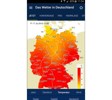 Produktbild surfcheck.info Das Wetter in Deutschland