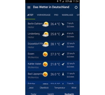 Produktbild surfcheck.info Das Wetter in Deutschland