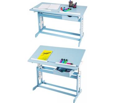 Produktbild TecTake Kinderschreibtisch mit Rollcontainer (401241)