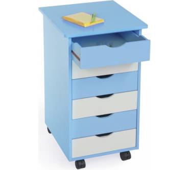 Produktbild TecTake Kinderschreibtisch mit Rollcontainer (401241)