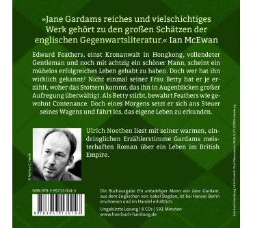 Produktbild Jane Gardam Ein untadeliger Mann