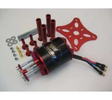 Produktbild Engel Modellbau & Technik EM64-80-140 Elektromotor 160 KV, mit Motorträger