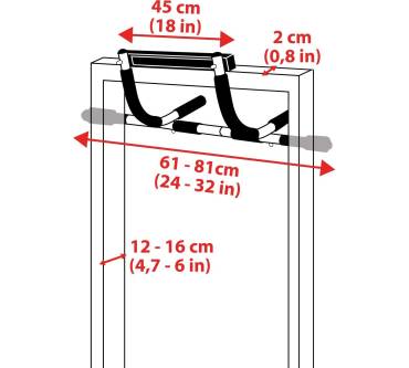 Produktbild Ultrasport 4-in-1 Türreck