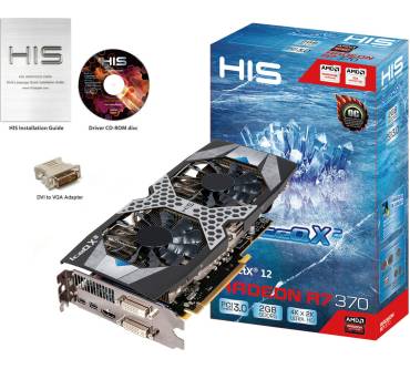 Produktbild HIS R7 370 IceQ X² OC 2GB (H370QM2G2M)