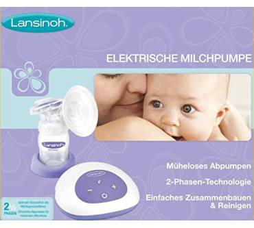 Produktbild Lansinoh Elektrische Milchpumpe Weithals (54050)