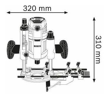 Produktbild Bosch GOF 1600 CE Professional