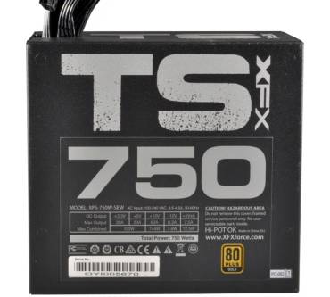 Produktbild XFX TS Gold Series 750W PSU