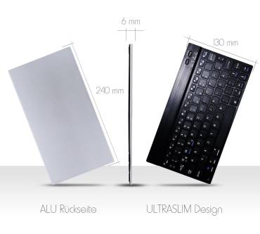 Produktbild CSL Computer Ultra Slim Bluetooth-Tastatur