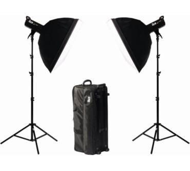 Produktbild iLux Quattro 500Pro Twin Head Softbox Kit