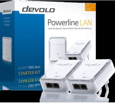 Produktbild Devolo dLAN 500 duo Starter Kit (9102)