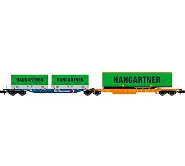 Produktbild Hobbytrain Containertragwagen Sdggmrs744 DB Hangartner