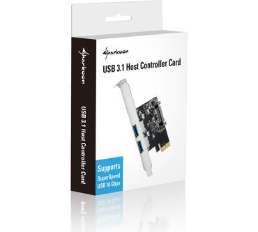 Produktbild Sharkoon USB 3.1 Host Controller Card