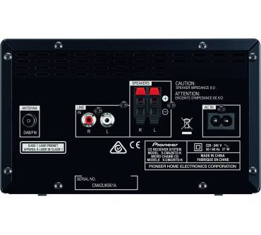 Produktbild Pioneer X-CM42BTD