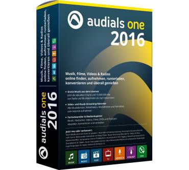 Produktbild RapidSolution Audials One 2016