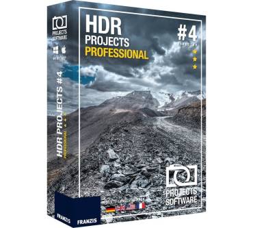 Produktbild Franzis HDR projects 4 professional