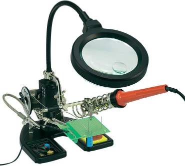 Produktbild Toolcraft LED Lupenleuchte mit 3. Hand