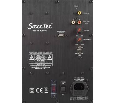 Produktbild SaxxTec coolSOUND 5.1-Lautsprecherset (CX 70 / CX 50 face / CX 20 / deepSOUND DS 12)