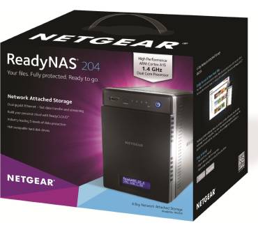 Produktbild NetGear ReadyNAS RN204-100NES