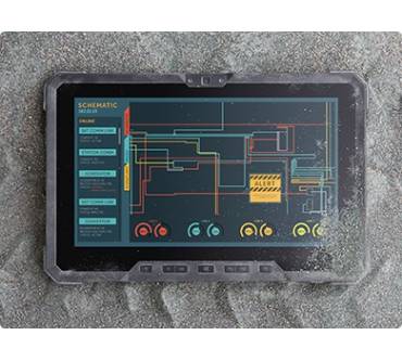 Produktbild Dell Latitude 12 Rugged Tablet (Intel Core M-5Y71, 8GB RAM, 128GB SSD)