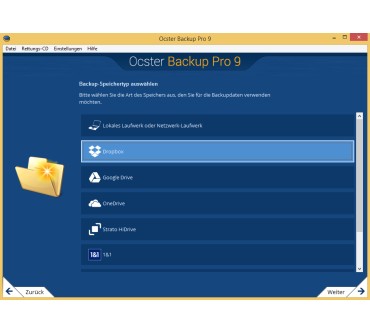 Produktbild Ocster Backup Pro 9