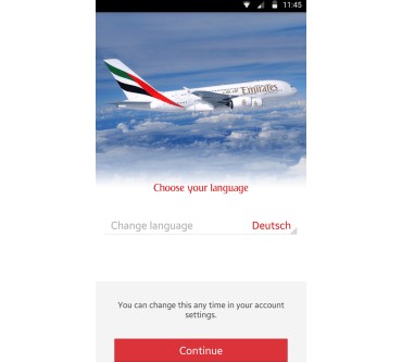 Produktbild Emirates Airlines App