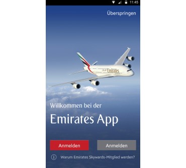 Produktbild Emirates Airlines App