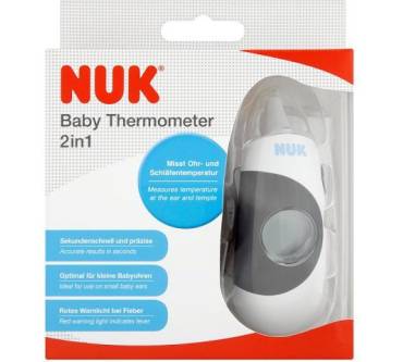 Produktbild NUK Baby-Thermometer 2 in 1