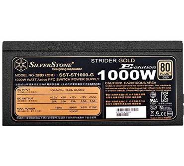 Produktbild SilverStone Technology Strider Gold Evolution (ST1000-G)