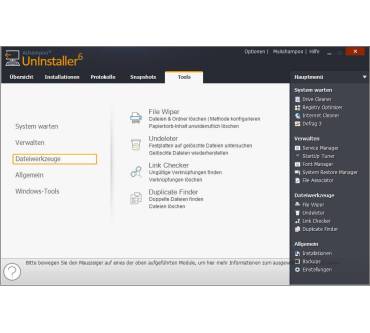 Produktbild Ashampoo Uninstaller 6