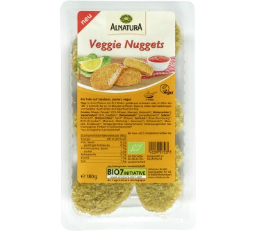 Produktbild Alnatura Veggie Nuggets (gekühlt)