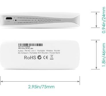 Produktbild Aukey PB-W2