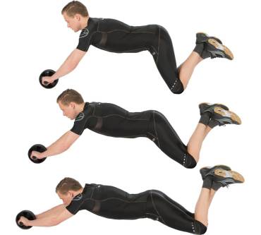 Produktbild Ultrasport Bauchtrainer AB Bauchroller inkl. Trainingsanleitung