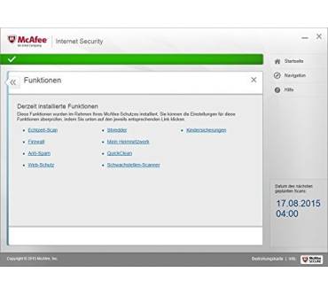 Produktbild McAfee Internet Security 2016