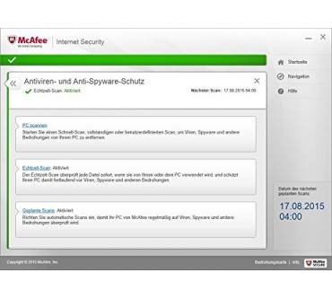 Produktbild McAfee Internet Security 2016