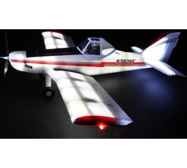 Produktbild Horizon Hobby E-Flite Pawnee Brave Night Flyer BNF Basic mit AS3X-Technologie