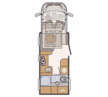 Produktbild Dethleffs 4-Travel T 6966-4 150 Multijet 6-Gang manuell (109 kW)