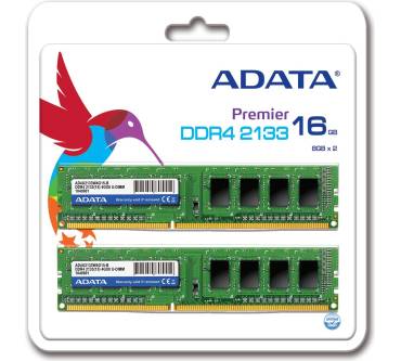 Produktbild ADATA Premier 16GB DDR4-2133 Kit (AD4U2133W8G15-2)