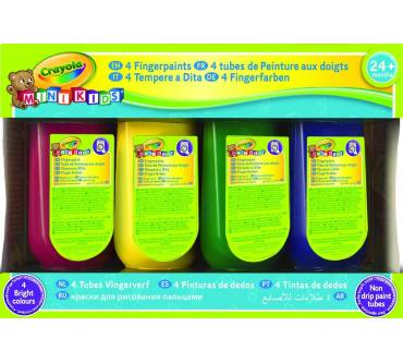 Produktbild Crayola Mini Kids 4 Fingerfarben