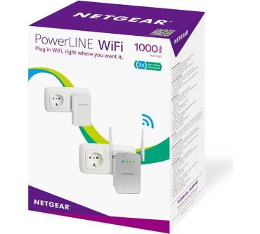 Produktbild NetGear Powerline 1000 + WLAN (PLW1000)