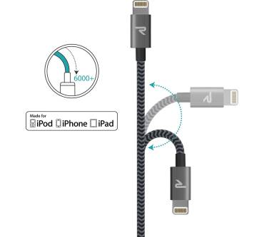 Produktbild Rampow Lightning to USB Cable Nylon