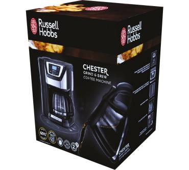 Produktbild Russell Hobbs Chester Grind & Brew Glas-Kaffeemaschine 22000-56