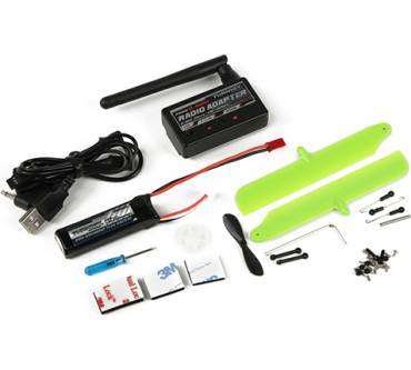 Produktbild HobbyKing Assault 100 Flybarless Dual Brushless Micro 3D Helicopter w/RF Module