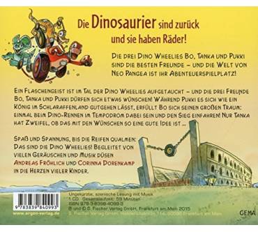 Produktbild Matthias Weinert Dino Wheelies. Das große Rennen