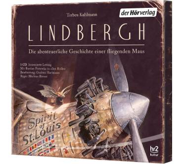 Produktbild Torben Kuhlmann Lindbergh. Die abenteuerliche Geschichte einer fliegenden Maus